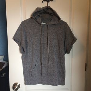 Short Sleeve Hoodie sweatshirt